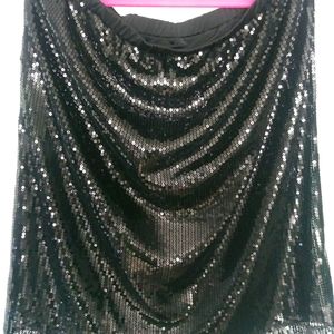 Sequin skirt